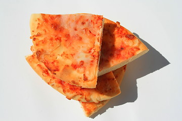 Image showing Mini Cheese Pizza Slices