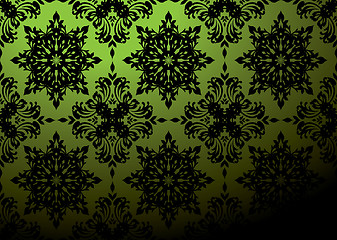 Image showing green wallpaper blend