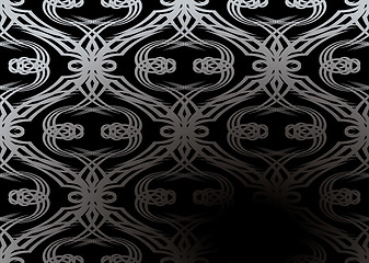 Image showing silver tangle wallpaper