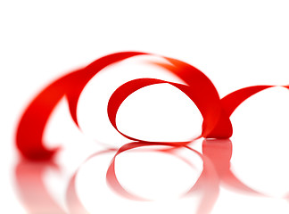 Image showing Red ribbon