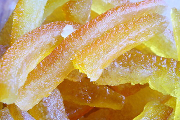 Image showing crystallized fruit