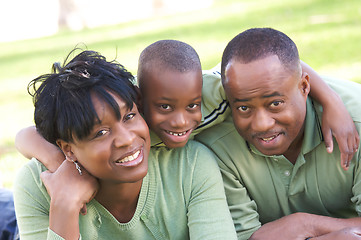 Image showing Man, Woman and Child