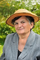 Image showing Senior woman - portrait