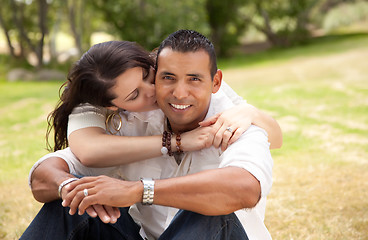 Image showing Happy Couple in the Park