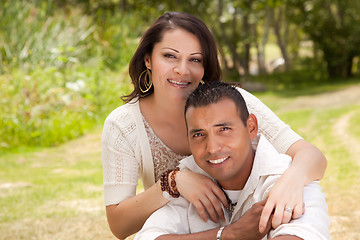 Image showing Happy Couple in the Park