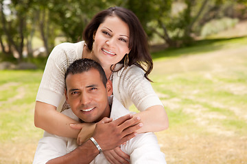 Image showing Happy Couple in the Park