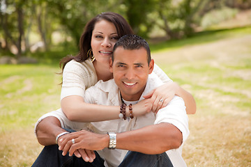 Image showing Happy Couple in the Park