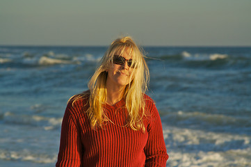 Image showing Beautiful on the Beach