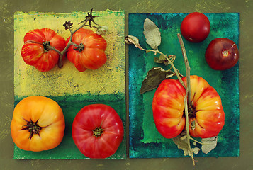 Image showing Heirloom Tomatos