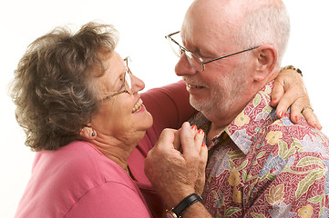 Image showing Happy Senior Couple Dancing