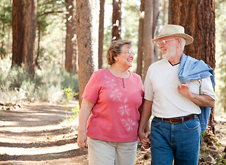 Image showing Loving Senior Couple Walking Together