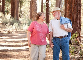 Image showing Loving Senior Couple Walking Together