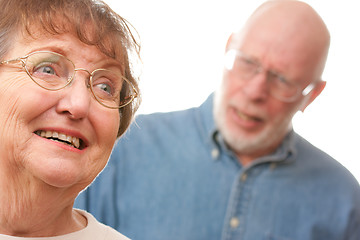 Image showing Senior Couple in an Argument