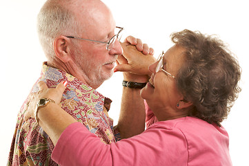 Image showing Happy Senior Couple Dancing