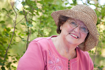 Image showing Happy Senior Woman Portrait