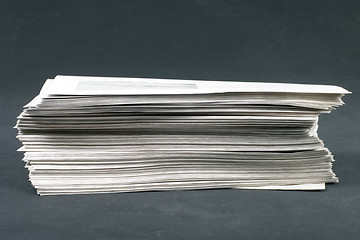 Image showing pile of envelopes