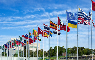 Image showing flags of the world