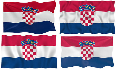Image showing Flag of Croatia