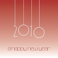 Image showing A Happy new year 2010