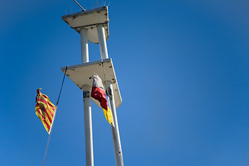 Image showing Maritime signal flags