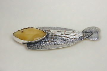 Image showing Precious metal broach