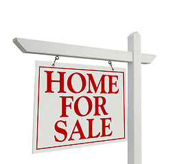 Image showing Home For Sale Real Estate Sign