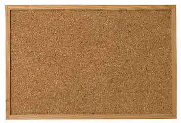 Image showing Leere Pinnwand. Blank office corkboard