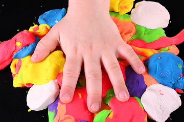 Image showing Artist's hand