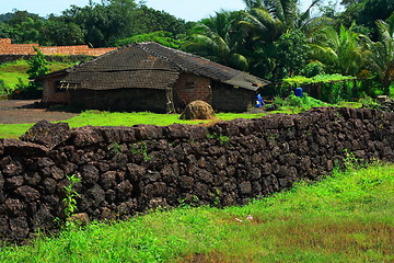 Image showing Indian village hut