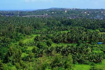 Image showing Beautiful Ratnagiri village landscape