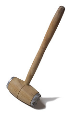 Image showing Wooden mallet