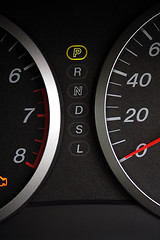 Image showing Speedometer detail