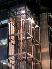 Image showing elevator cage