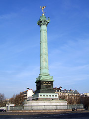 Image showing La Bastille (Paris)