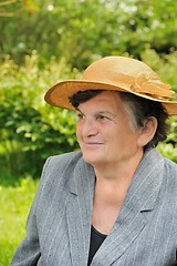 Image showing Senior woman - portrait