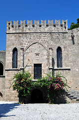 Image showing Medieval fortress of Rhodes, Greece.