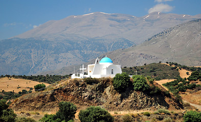 Image showing Greek chapel