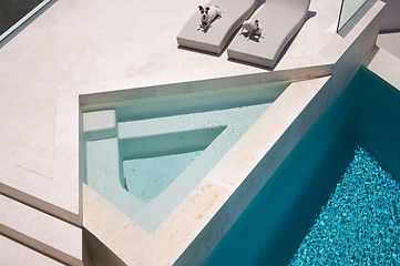 Image showing JRTs Enjoying Custom Luxury Pool