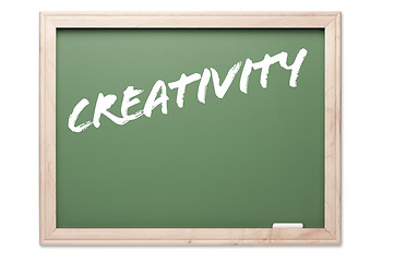 Image showing Chalkboard Series - Creativity