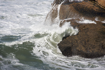 Image showing Pacific Ocean Waves