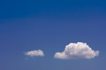 Image showing Puffy Clouds