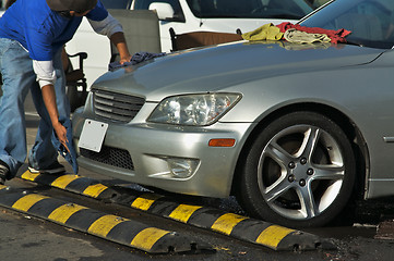 Image showing At the Car Wash