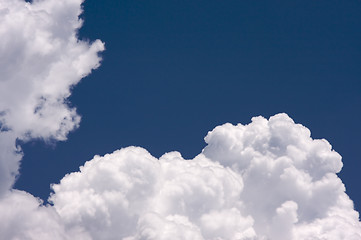 Image showing Puffy Clouds