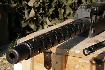 Image showing machine gun