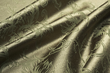 Image showing Elegant Silk Material Background
