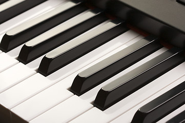 Image showing Abstract Digital Piano