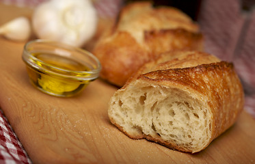 Image showing Sourdough Bread on Cutting Board