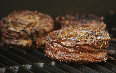 Image showing Succulent Wrapped Flank Steak
