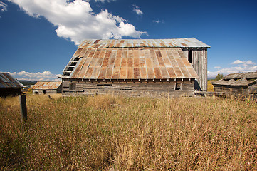 Image showing Rustic Barn Scene