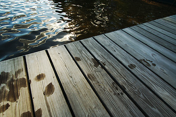 Image showing Lake and Dock